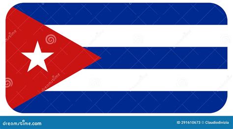 picture of cuban flag|cuban flag with rounded corners.